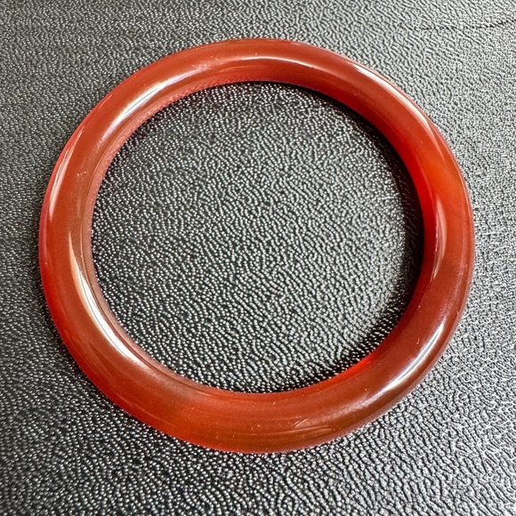 Jewelry - Carnelian Natural Stone Bangle Bracelet